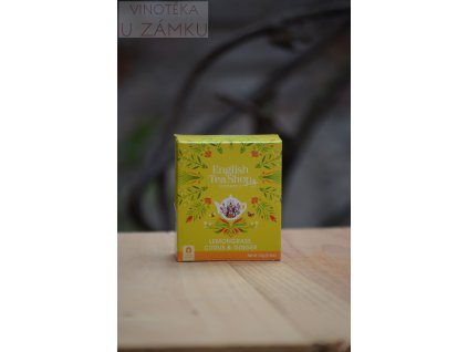 Čaj Citronová tráva, zázvor, citrusy - Pro The English Tea Shop Ltd, Londýn