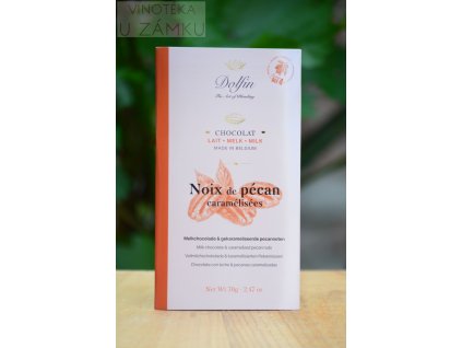 Čokoláda mléčná s pekanovými ořechy - Dolfin