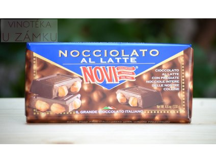 Čokoláda Nocciolato mléčná - Novi