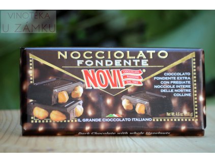 Čokoláda Nocciolato hořká - Novi