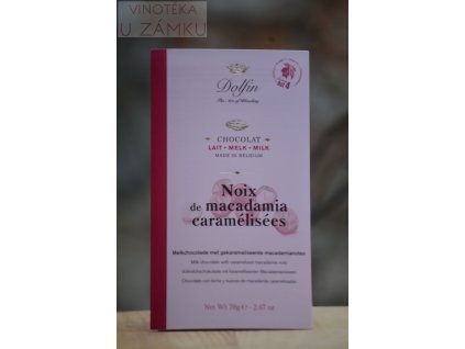 Čokoláda s macadamia oříšky - Dolfin