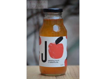 Mošt 100% Jablko 0,33L - Moštárna Terrami