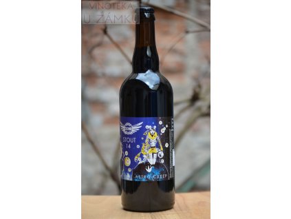 Astro Creep Stout 14 - 0,75L sklo - Pivovar Čestmír, Brandýs n. L.