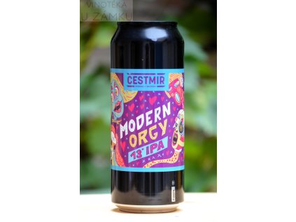Modern Orgy 13 IPA - 0,5l plech - Pivovar Čestmír, Brandýs n. L.