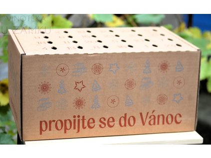 Vinný adventní kalendář 24 lahviček 0,187l - Lahofer, Dobšice