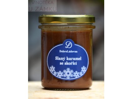 Slaný karamel se skořicí 200g - DobroLádovna s.r.o.