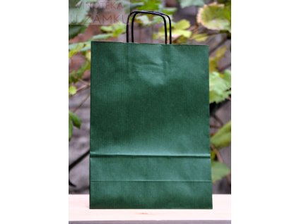 Taška zelená 24x11x33 - Prinstep