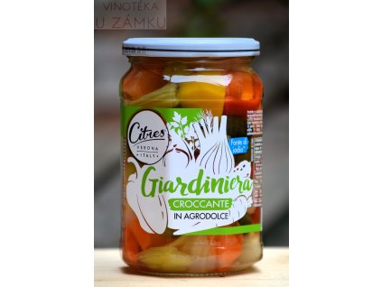 Křupavá zelenina mix ve sladkokyselém nálevu - Citres S.p.a.