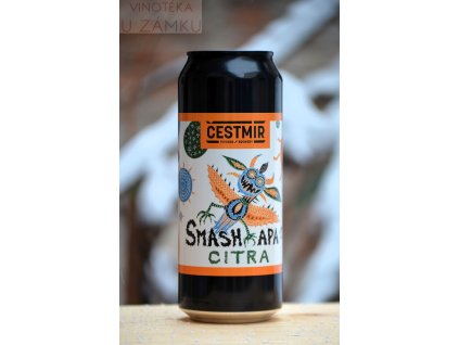 Smash APA 12° Citra 0,5 l plech - Pivovar Čestmír, Brandýs n. L.