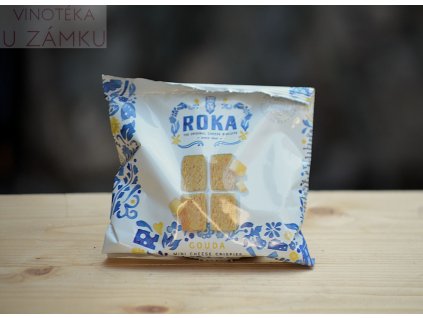 Křupavé mini sušenky s goudou - Roka