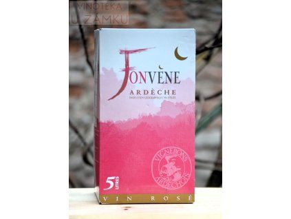 Fonvéne rosé 5 l - Vignerons Ardéchois