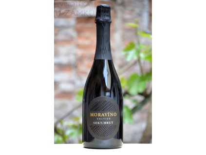 Sekt kvašený v lahvi - Moravíno, Valtice