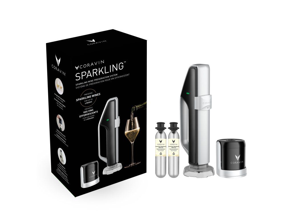 Coravin Sparkling nabíjení