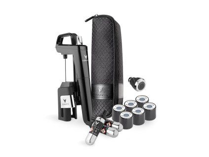 Systém pro uchování vína Coravin Timeless Six+, černý lesk