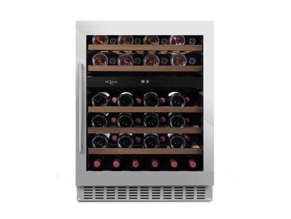 Vinotéka WineCave 780 60D nerez