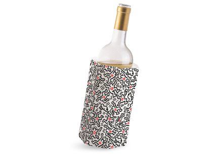 Chladič na víno Keith Haring Vacu Vin