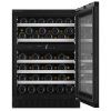 Vestavná vinotéka mQuvée WineCave Exclusive 780 60D,  Full Glass černá, Push-Pull