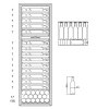 Vinotéka integrovaná WineKeeper Exclusive 112D Panel Read,y Push-Pull