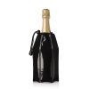 Chaldicí návlek na sekt Vacu Vin - černý