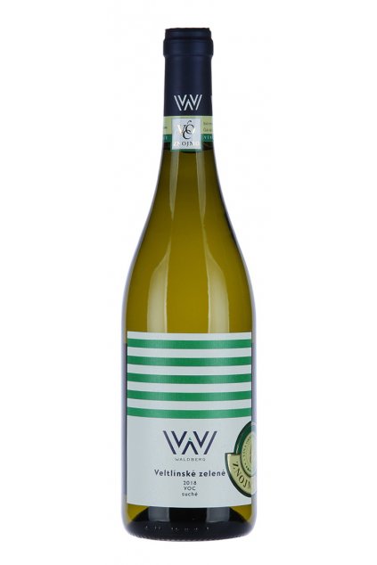 Veltlínské zelené - Slunný vrch - 2018 VOC  WALDBERG