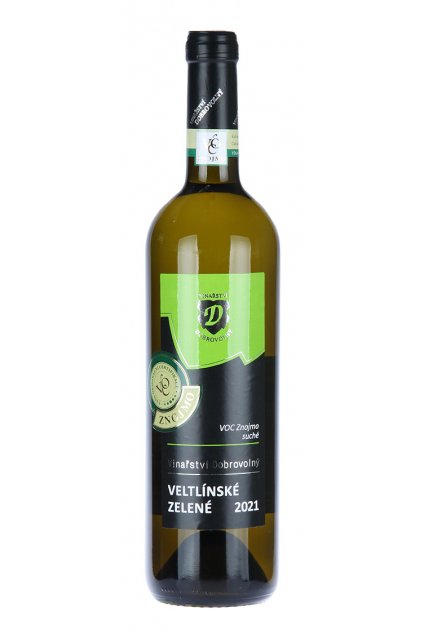 Veltlínské zelené VOC  Vinařství Dobrovolný