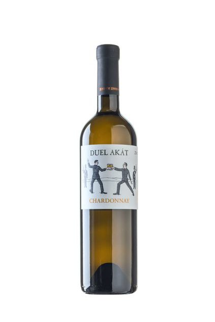 Chardonnay - DUEL Akát  2019 | pozdní sběr | suché