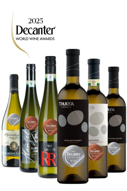 Decanter 2025 kolekce vín