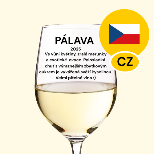 Oblíbená PÁLAVA  je zpět. Opět v polosladkém provedení, tak jak ji máte rádi.