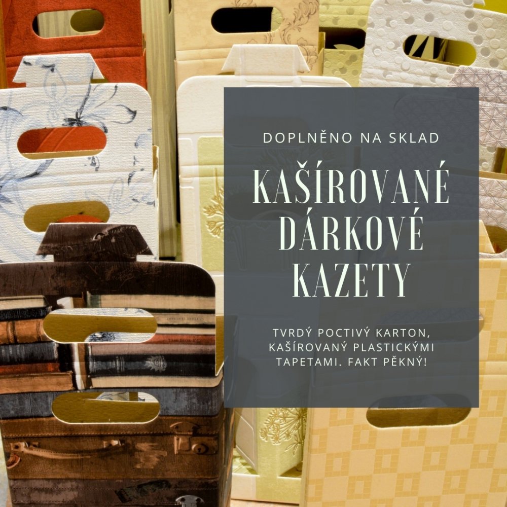 dárkový karton na dvě láhve vína