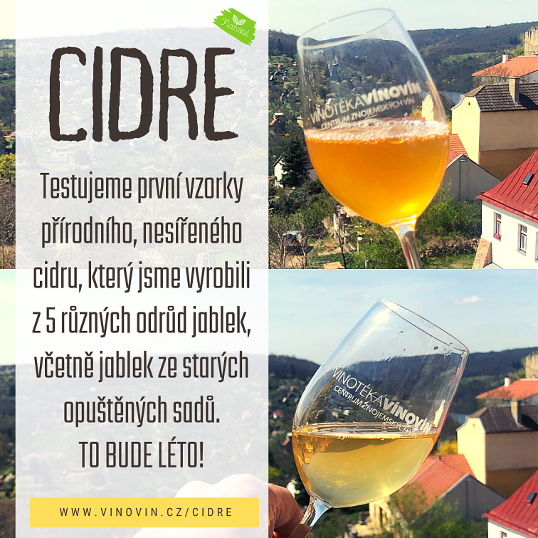 Cidre a cider prodej