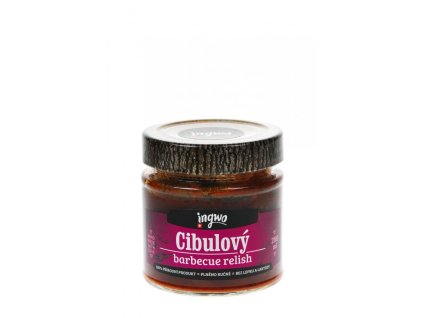 Cibulový barbecue relish, 200 ml, pasterováno - INGWO ČR