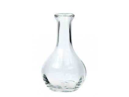 Křišťálová dekantační karafa Florián cca 1,2 l - české silnostěnné sklo, ruční výroba