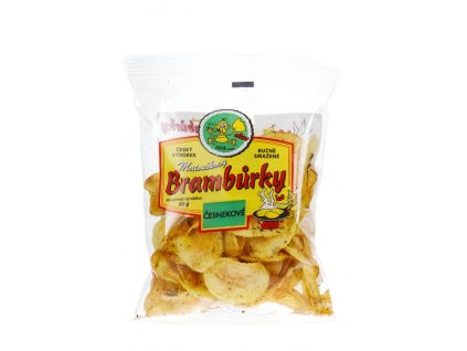 Matouškovy brambůrky česnekové, ručně smažené 80 g