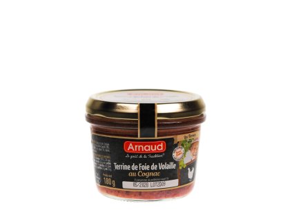 Terina z kuřecích játer s koňakem 180 g