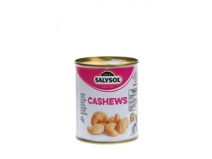 Kešu pražené v plechovce 40 g - SALYSOL