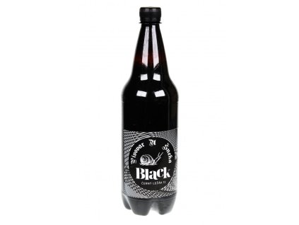 Pivo BLACK, černý ležák 12°, 1 l PET - Pivovar U Šneka