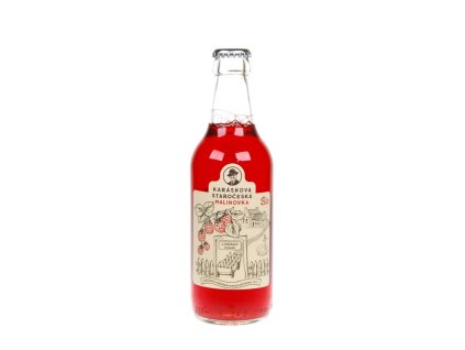86318 malinova karaskova bio limonada 330 ml kalabria s r o