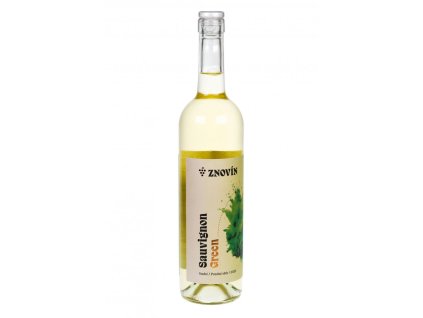 Sauvignon GREEN, pozdní sběr, suché víno, 2022 - Znovín