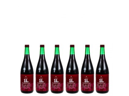 Šest litrovek červeného Blauer Zweigeltu z vinařství HAGN, AT