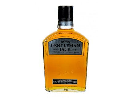 Přední pohled na láhev Whiskey GENTLEMAN JACK, 700 ml, 40 % - Tennessee USA
