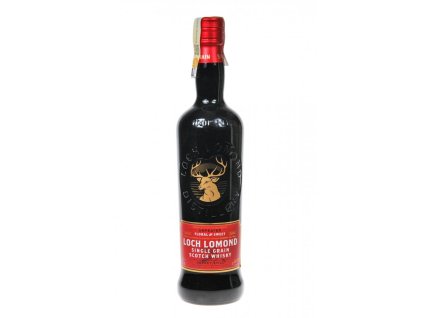 Přední pohled na láhev Whisky LOCH LOMOND single grain UNPEATED, 700 ml, 46 % - Scotland