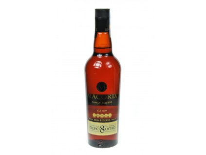 Rum MACORIX Family Reserve 8 YO, suchý, 700 ml, 37,5 % - Dominikánská republika