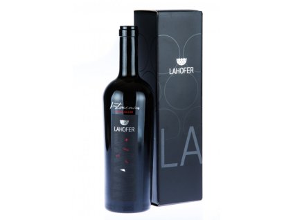 Pohled přední na láhev Pálava, výběr z bobulí, suché, 2021 - Lahofer