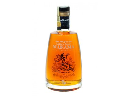 Přední pohled na láhev Rum MARAMA jemně sladký, 700 ml, 40 % - Indonésie (Jáva)