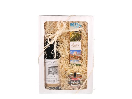 Červené Rulandské s krůtí terinkou a čokoládkou na závěr