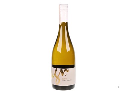 Pohled přední na láhev Nealko víno Grüner Veltliner 0% - HAGN