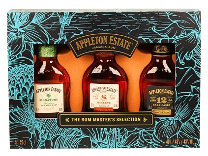 Appleton Jamaica rum - dárková kazeta 3 x 200 ml sklo