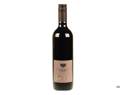 Pohled přední na láhev André, jakostní, suché víno, 2023 – Lahofer