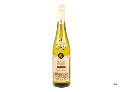 Ryzlink rýnský, VOC, suché víno, 2024 – Vinice Hnanice