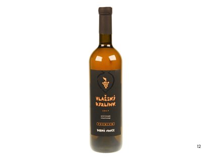 Ryzlink vlašský QVEVRI - oranžové,  zemské, suché víno, 2017 – Dobrá vinice